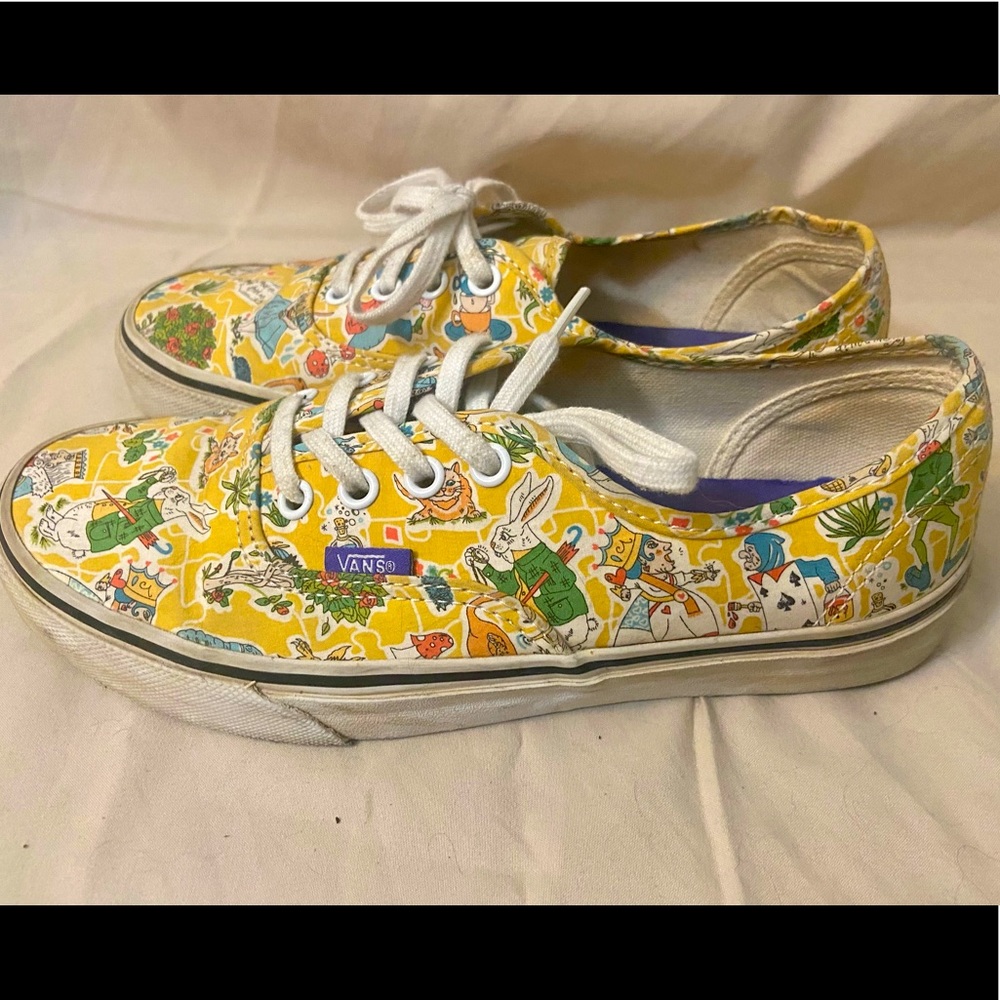 Vans Liberty of London Alice in Wonderland sneakers